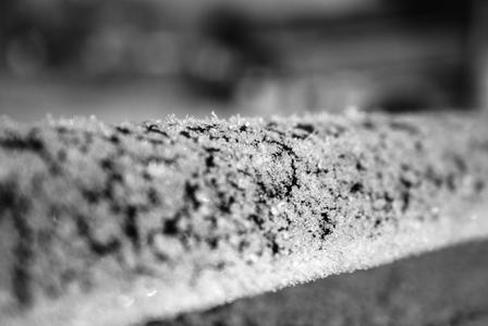 Icy Railing